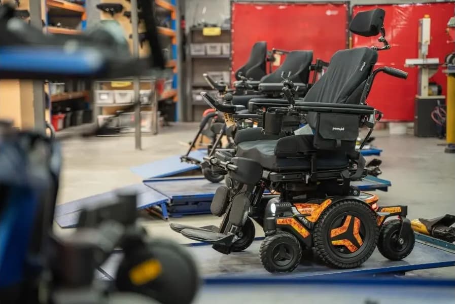 Custom wheelchair fitting